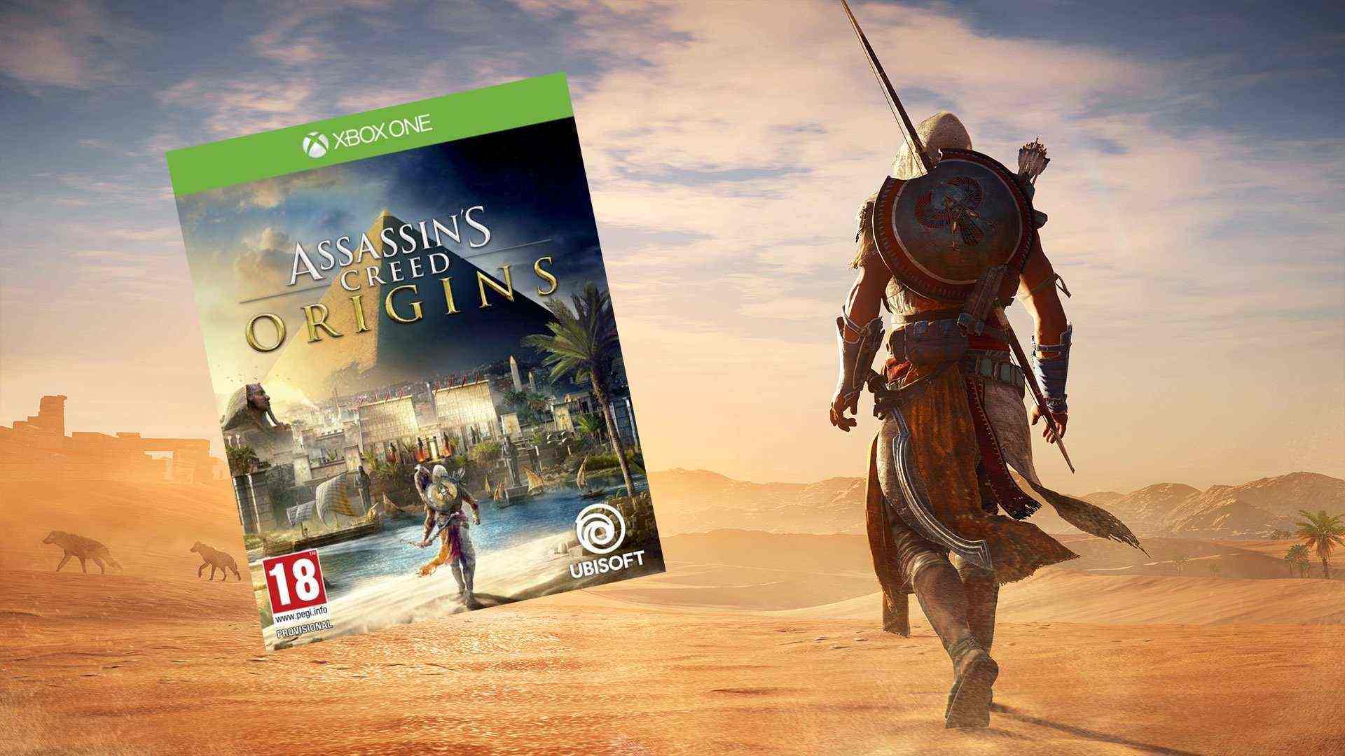 Assassin's Creed Origins Xbox One fÃ¼r 45,22 EUR, bzw. 42,96 EUR mit 5% Gutschein
