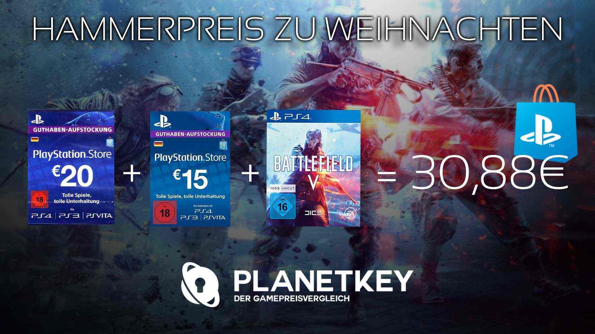 Battlefield 5 im PSN Store für 30,88€ - So geht's!