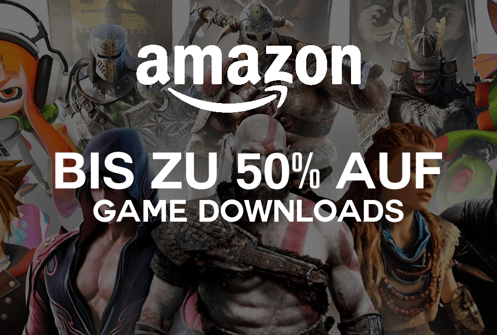 Bis zu 50% auf Game Downloads bei Amazon.de
