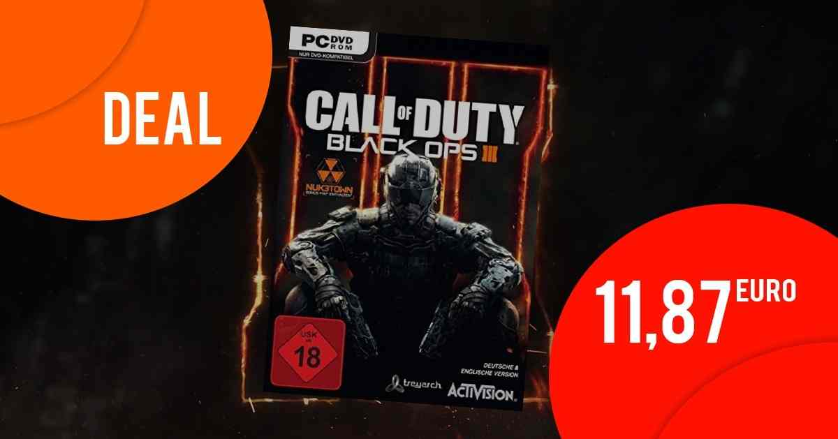 Call of Duty: Black Ops 3 nur 11,87 EUR!