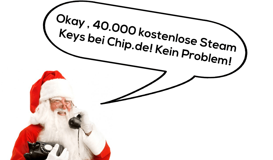 CHIP.DE verschenkt 40.000 Steam Keys im Adventskalender