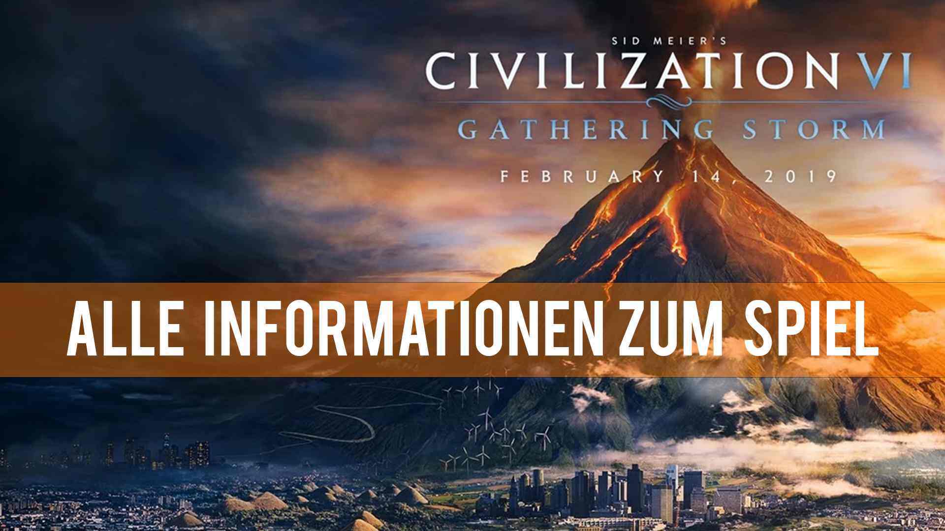 Civilization 6 - Gathering Storm mit Naturkatastrophen und Weltkongress