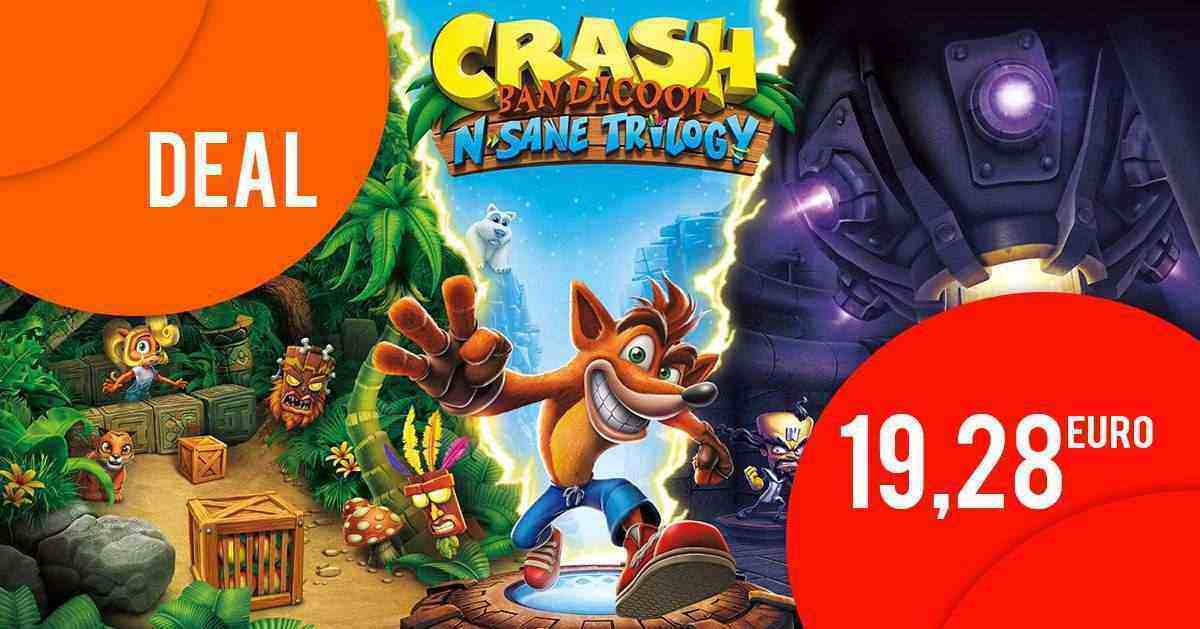 Crash Bandicoot N. Sane Trilogy (PC) fÃ¼r nur 19,28 EUR