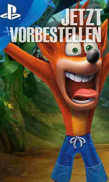 Crash Bandicoot PS4 vorbestellen und 2â‚¬ sparen!