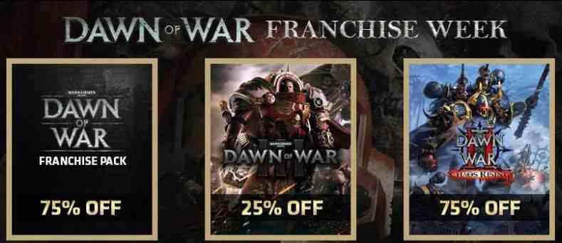 Dawn of War Franchise Week bei 2game!