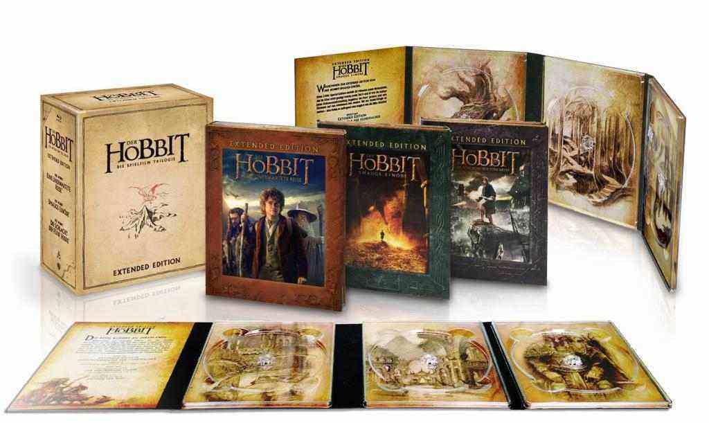 Der Hobbit Trilogie â€“ Extended Edition [Blueray Sammleredition] nur 13,97 EUR!