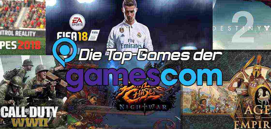 Die Gamescom steht bevor - Das sind die Top-Games!