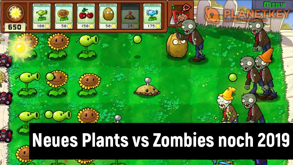 EA bestÃ¤tigt neues Plants vs. Zombies fÃ¼r das Jahr 2019