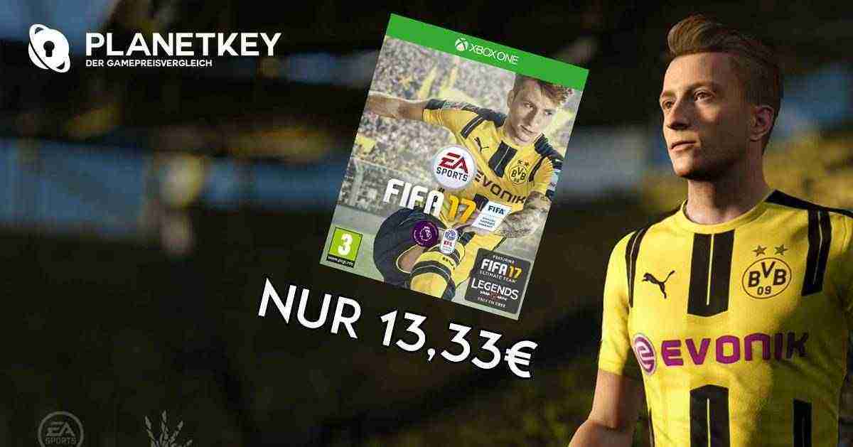 FIFA 17 Xbox One weiter gesenkt!