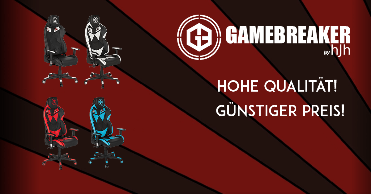 Gamebreaker SX03 GamingstÃ¼hle - gÃ¼nstiger als die Konkurrenz!