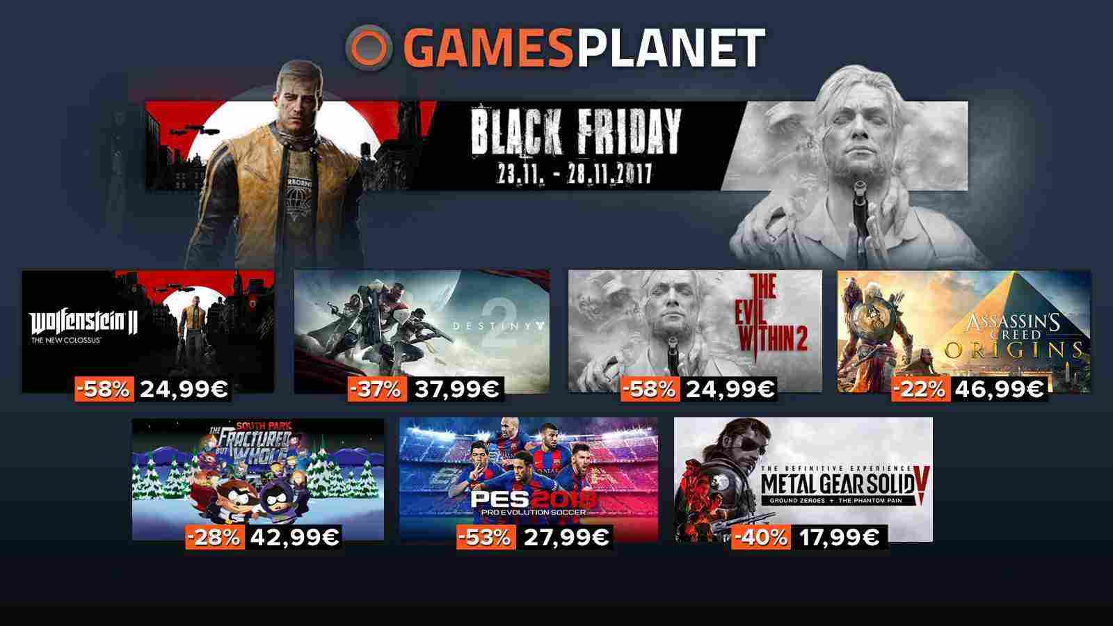 Gamesplanet Black Friday Angebote! 