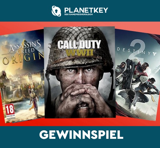 Gewinne geniale Spiele beim exklusiven Planetkey-Gewinnspiel!