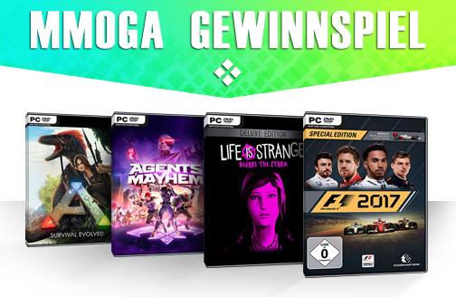 Gewinne jetzt Ark, Agents of Mayhem, Life is Strange: Before the Storm oder F1 2017!