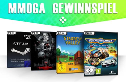 Gewinne jetzt tolle Preise bei MMOGA!