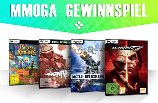 Gewinne Tekken 7, Vanquish, Rising Storm 2 Vietnam oder Portal Knights!