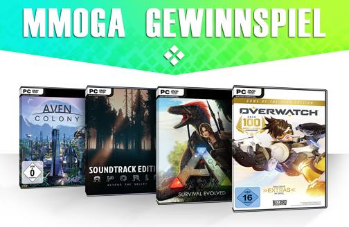 Gewinne tolle Preise wie Overwatch GOTY, ARK, Aporia: Beyond the Valley oder Aven Colony!