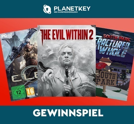 Gewinnspiel The Evil Within 2, South Park Die rektakulÃ¤re ZerreiÃŸprobe, Elex