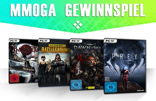 Gewinnt Prey, DW3, PUBG oder Bayonetta!