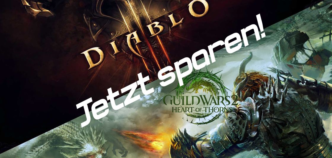 Guild Wars 2 Heart of Thorns und Diablo 3 im Angebot!