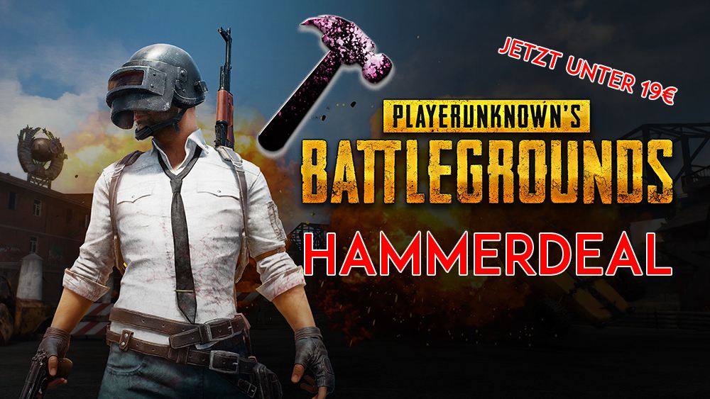 HAMMERDEAL : PUBG unter 19â‚¬ - mit Gutscheincode! 