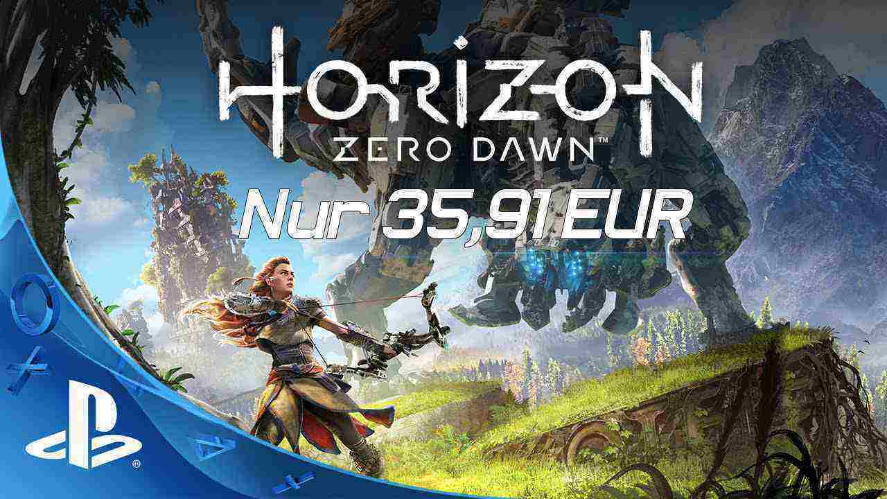 Hole dir gÃ¼nstig Horizon Zero Dawn fÃ¼r deine PS4!
