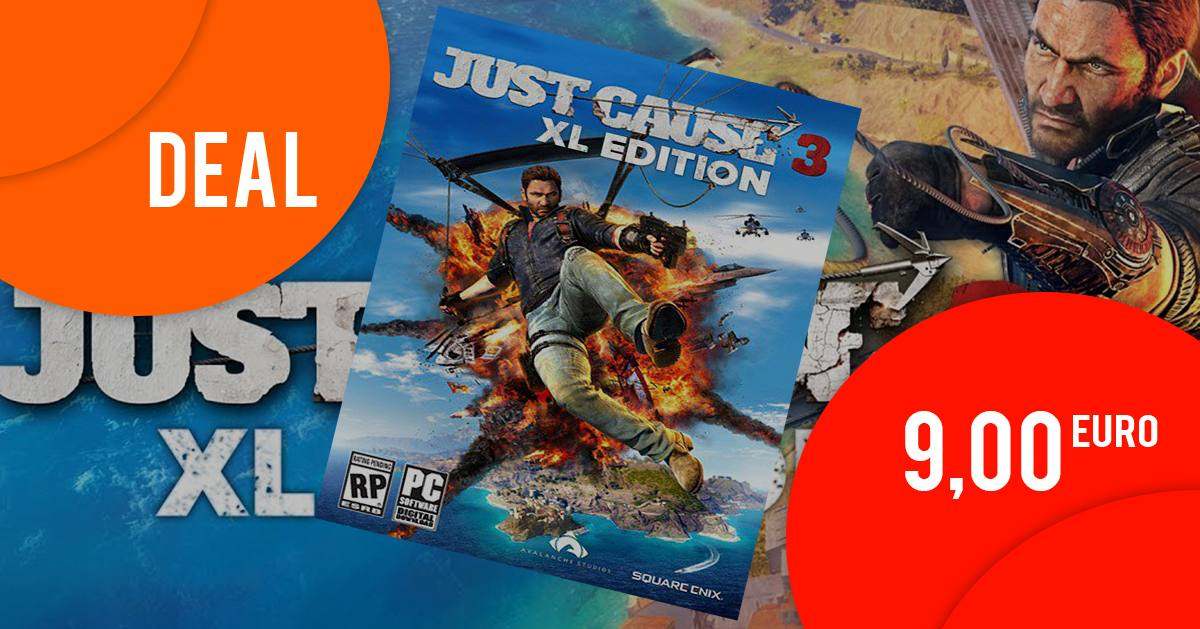 Just Cause 3 XL nur 9 Euro bei Greenmangaming!