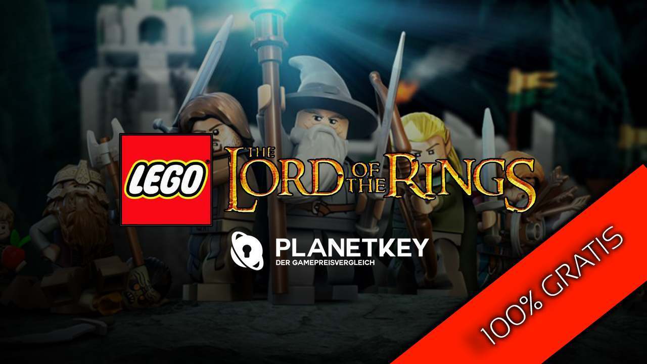 Kostenlos: LEGO Herr der Ringe (Steam Key)