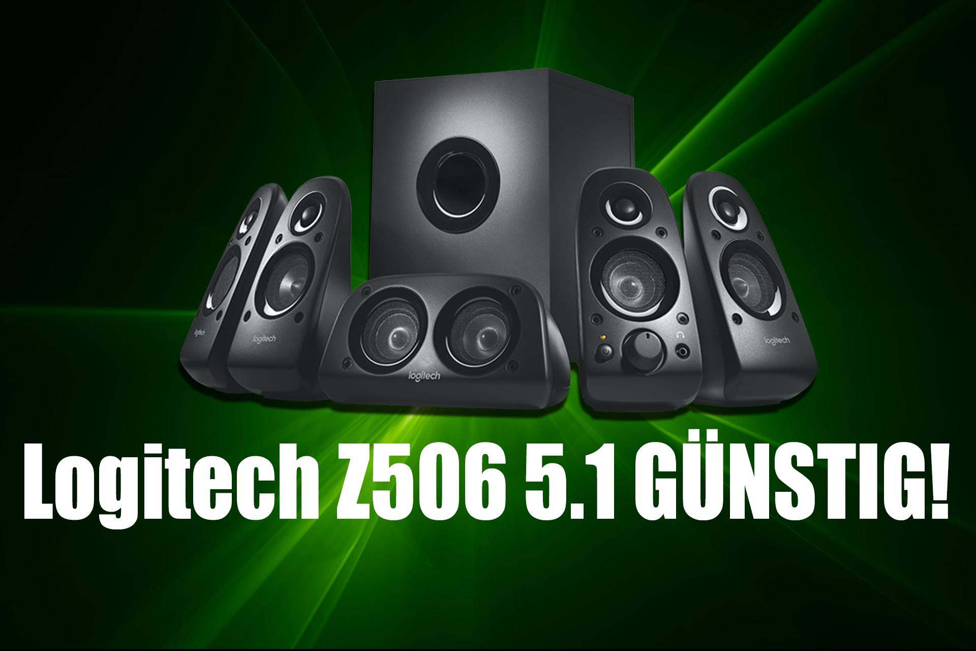 Logitech Z506 5.1 Lautsprecher nur 62,99â‚¬!
