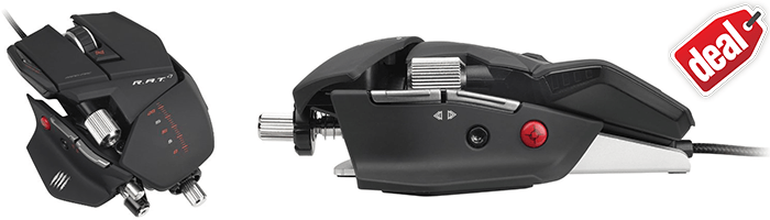 Mad Catz R.A.T.5 Gaming Maus zum Deal Preis nur fÃ¼r kurze Zeit