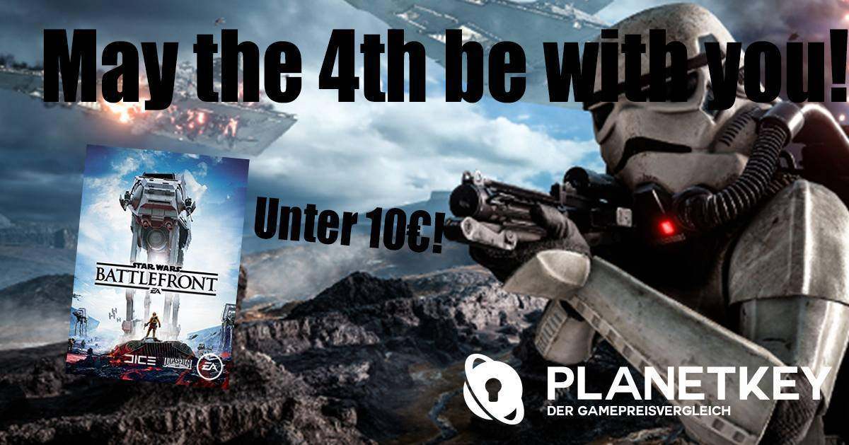 May the 4th be with you! Jetzt SW Battlefront gÃ¼nstig kaufen!