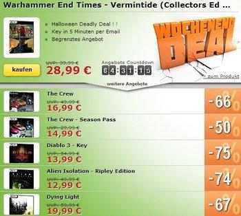 MMOGA Deal mit Warhammer End Times - Vermintide, The Crew und mehr!