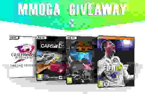 MMOGA Gewinnspiel mit FIFA 18, Project Cars 2, GW 2 Path of Fire und Total War Warhammer 2