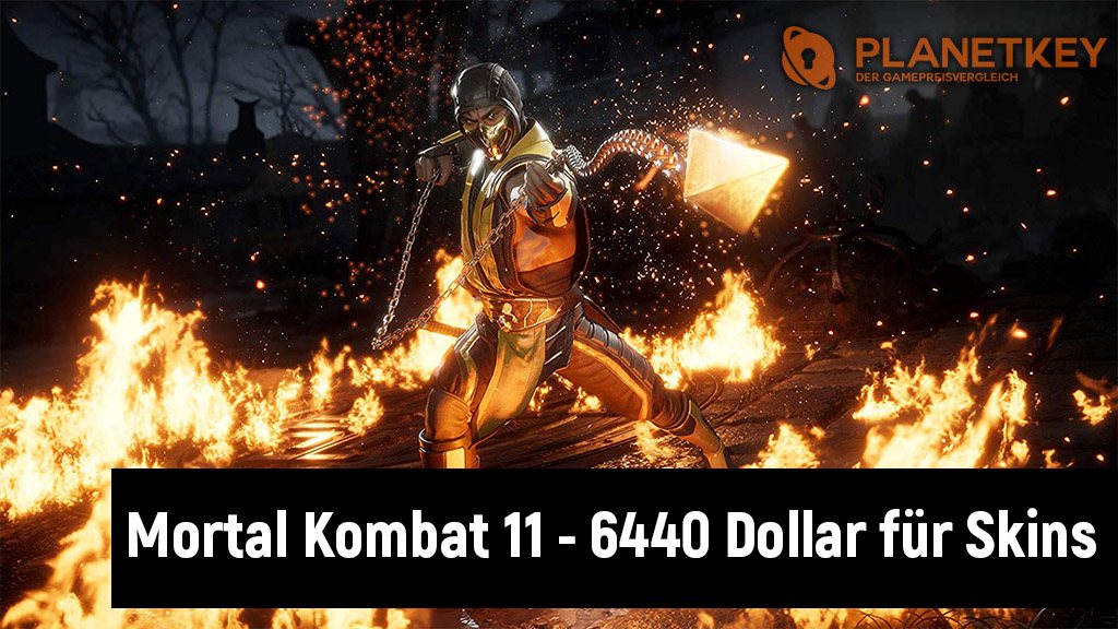 Mortal Kombat 11 - 6440 Dollar oder 3400 Spielstunden für alle Skins