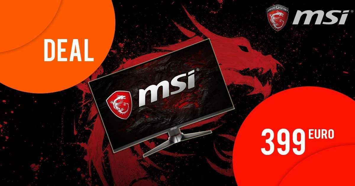 MSI Optix MAG27CQ (Curved, 27 Zoll) nur 399,00 EUR