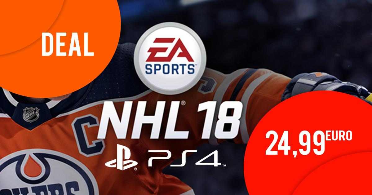 NHL 18 PS4 nur 24,99 EUR bei Amazon.de