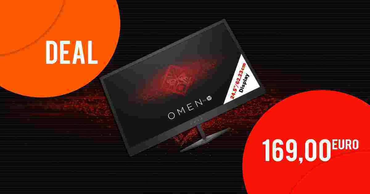 OMEN by HP 25 (24,5 Zoll) statt 239,00 EUR nur 169,00 EUR