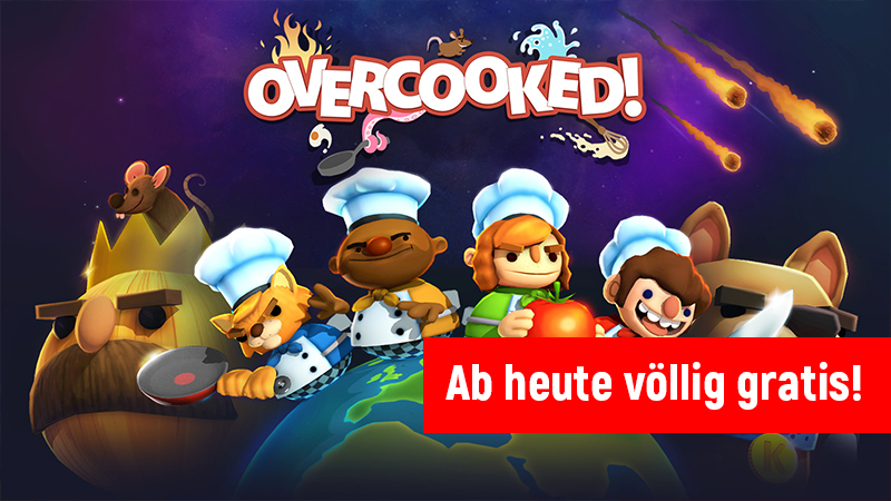 Overcooked! gratis ab heute!