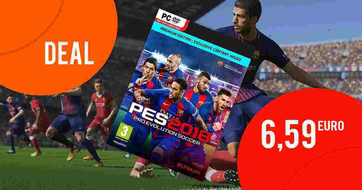 PES 2018 nur 6,59â‚¬