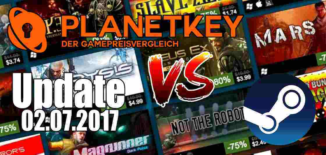 Planetkey vs. Steam Summer Sale 02.07.2017