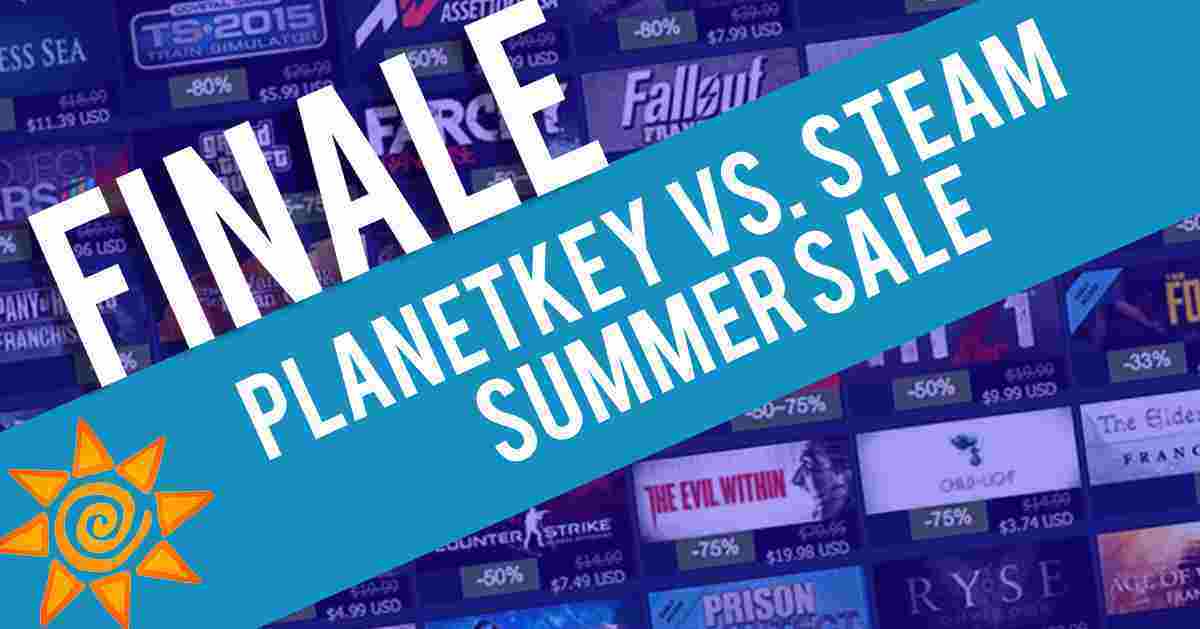 PLANETKEY VS. STEAM SUMMER SALE 05.07.2018