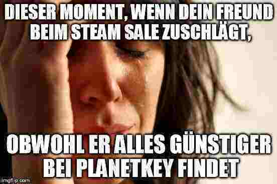 Planetkey vs. Steam Winter Sale 2017! Spare viel Geld!