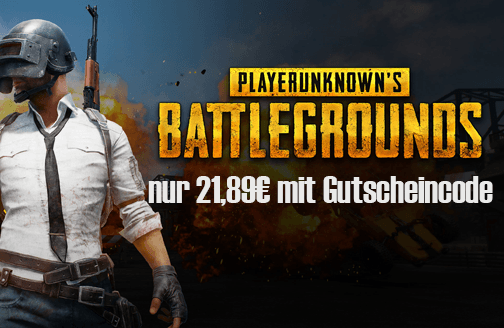 PlayerUnknown's Battlegrounds fÃ¼r nur 21,89â‚¬ mit Gutscheincode bei GMG