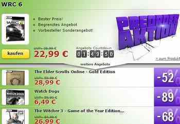 PreOrder Aktion mit super Titeln!