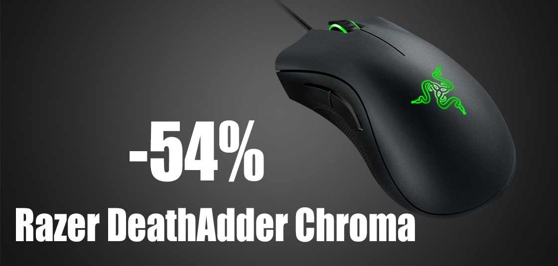 Razer DeathAdder RGB (10k DPI) um 54% gesenkt!