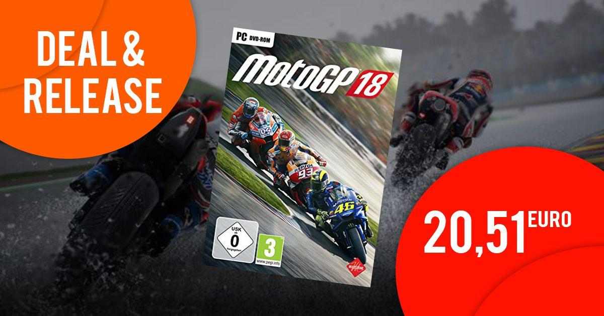 Release und Deal: MotoGP 18 nur 20,51 EUR