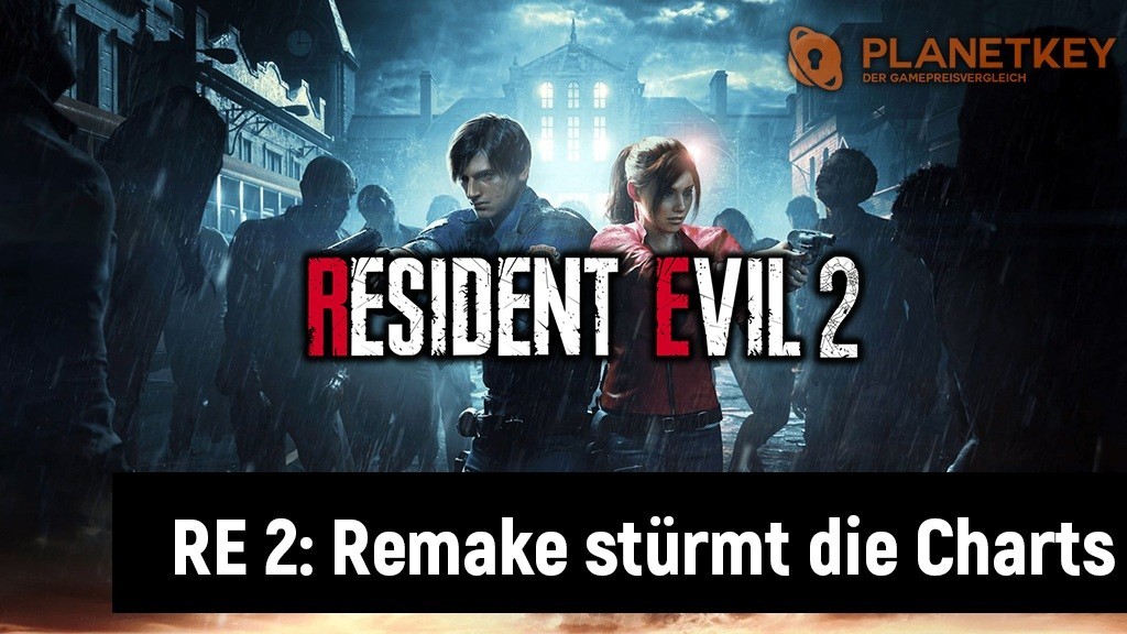Resident Evil 2 Remake stÃ¼rmt die Steam Charts