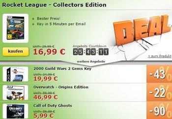 Rocket League - Collectors Edition und mehr im Angebot!