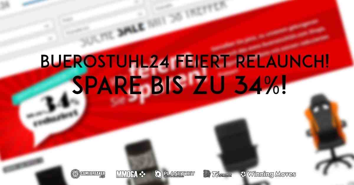 Spare bis zu 34% auf BÃ¼rostÃ¼hle! 