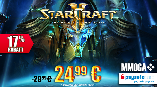 Starcraft 2 - Legacy of the Void fÃ¼r 24,99â‚¬ mit Paysafecard