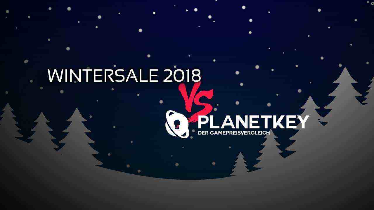 Steam Wintersale vs. Planetkey Preisvergleich - bis 3.1.2018